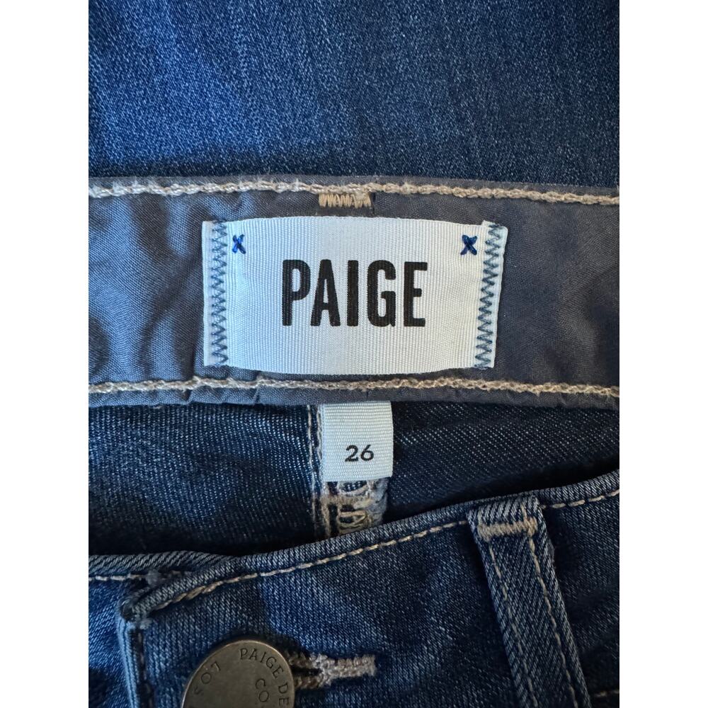 Paige | Medium Rinse Skyline Skinny Jeans | Size 26 - Picture 7 of 9